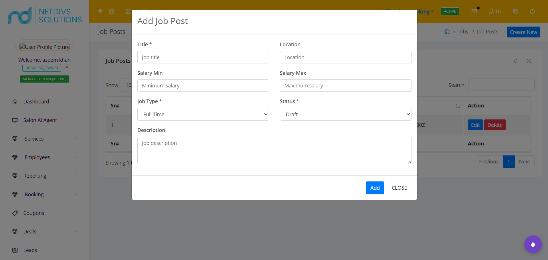 Job Posts