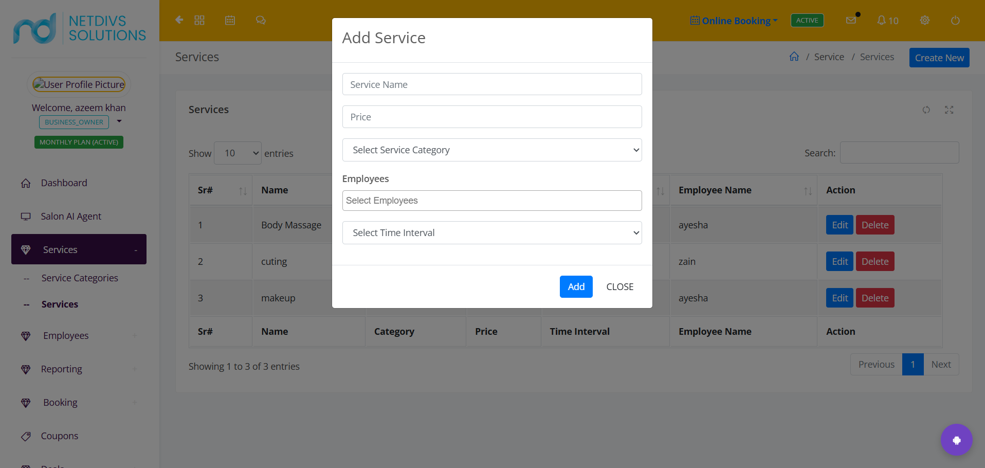 Services - 2